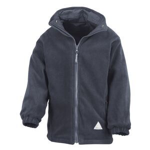 Result Childrens/Kids Reversible Storm Stuff Anti Pilling Fleece Waterproof Jack